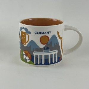 Starbucks You Are Here YAH 14 oz Coffee Mug Cup Germany NWT